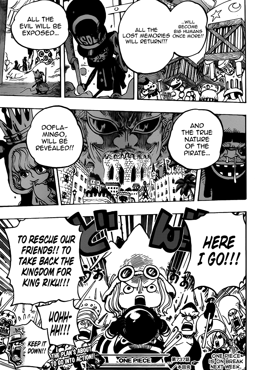 One Piece, Chapter 737 image 18